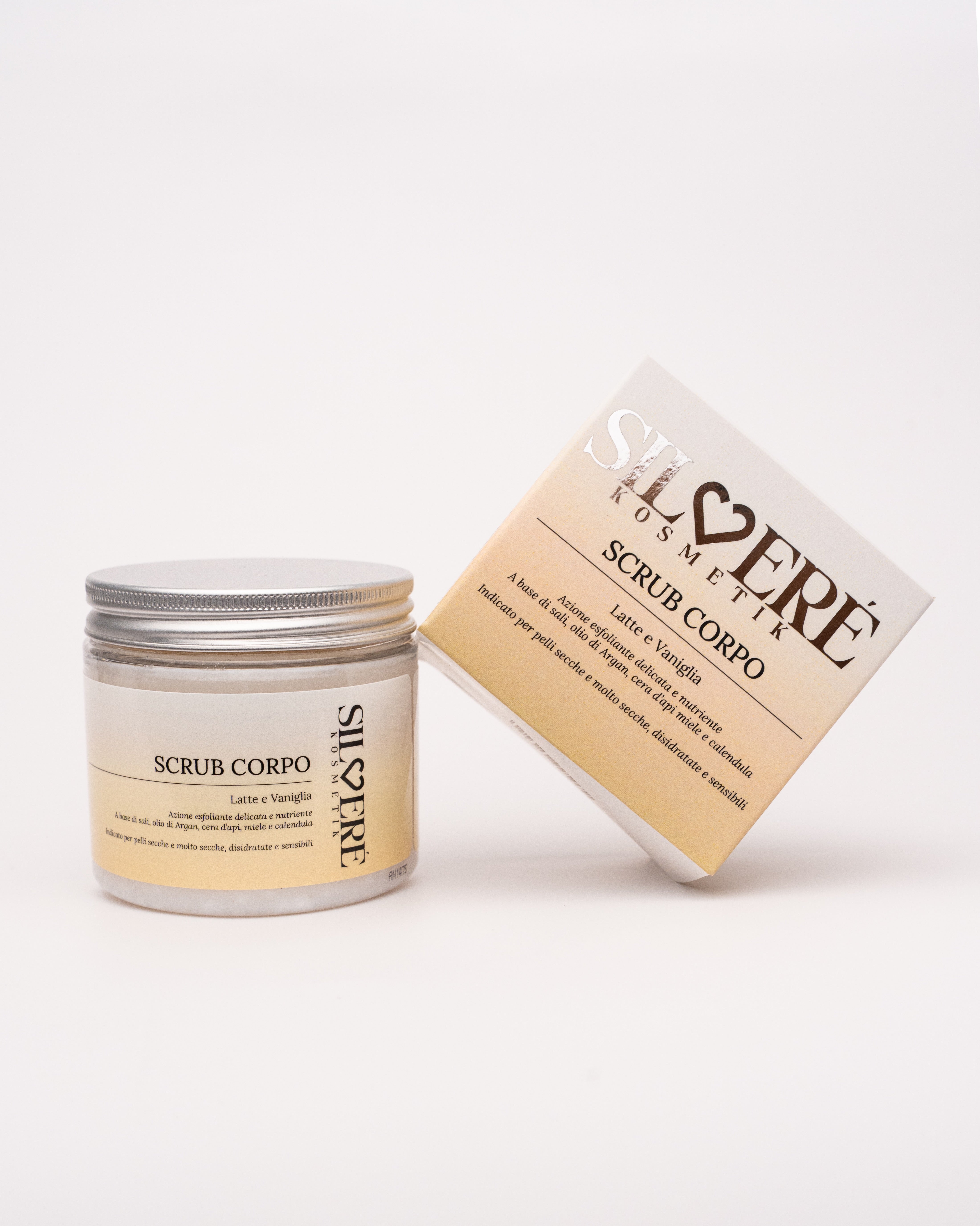SCRUB CORPO Latte e vaniglia